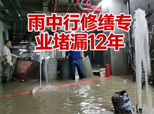崇明地下室防水堵漏案例